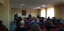 Spotkanie z WKU. Na zdjęciu prezentacja żołnierzy dla uczestników.