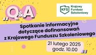 Zdjęcie artykułu Krajowy Fundusz Szkoleniowy 2025 - spotkanie informacyjne