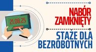 Zdjęcie artykułu Zamknięcie naboru wniosków o zawarcie umowy o zorganizowanie stażu
