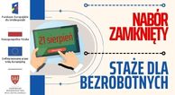Zdjęcie artykułu Zamknięcie naboru wniosków o zawarcie umowy o zorganizowanie stażu