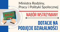 Zdjęcie artykułu Od 28 października - wstrzymanie naboru na DOTACJE z REZERWY FP