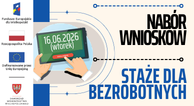 Zdjęcie artykułu w dniu 16 czerwca 2026 r. - wznowiony nabór wniosków na staż dla osób bezrobotnych (EFS+)