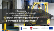 Zdjęcie artykułu Rozpoznanie rynku usług szkoleniowych - "Kierowca wózków jezdniowych z wymianą butli gazowych"