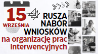 Zdjęcie artykułu od 15 września - nabór wniosków o organizację prac interwencyjnych